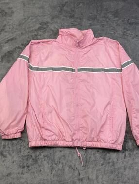 Rebecca Malone Full Zip Lightweight Pink Jacket